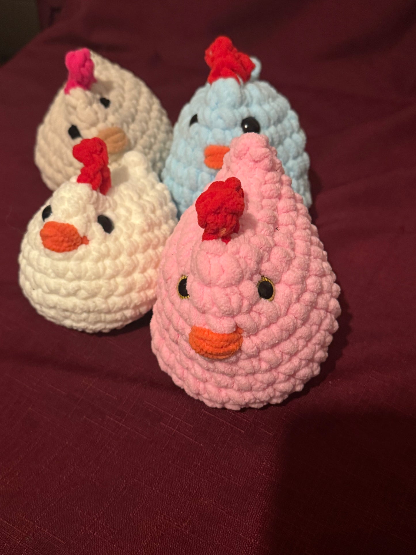 Crotchet hens